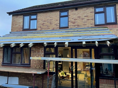 Edwardian-style orangery built in Milton Keynes by Mason Property Services