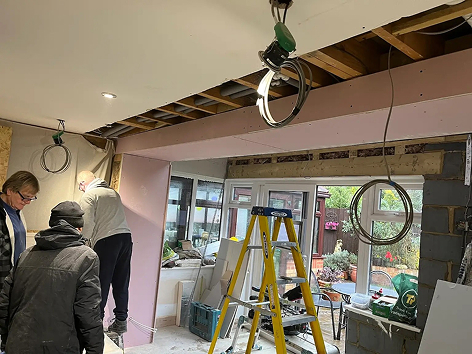 Rear dormer loft conversion in Milton Keynes with en-suite bedroom
